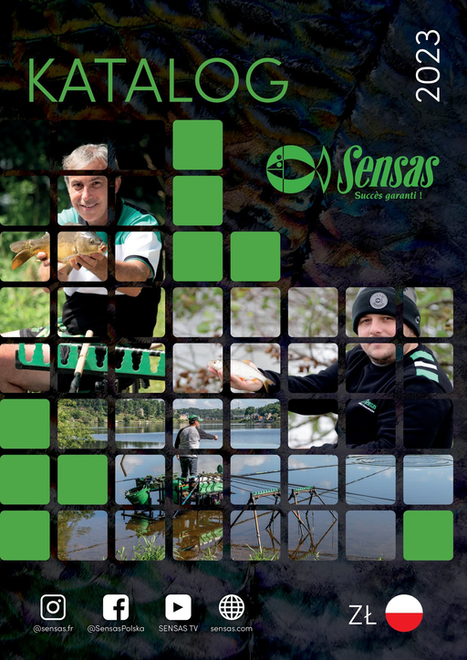 Catalogue Catalogue Sensas 2023 PL Toutes les nouveautés au bout des
